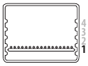 Positie van het draadrooster en de bakplaat voor quiche