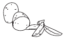 Afbeelding van verse aardappelen