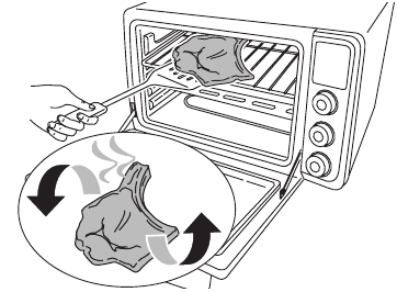 BROIL/GRILL - Stap 3