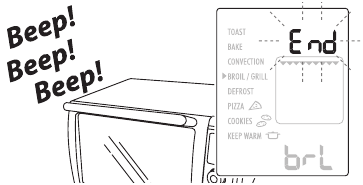 BROIL/GRILL - Stap 4