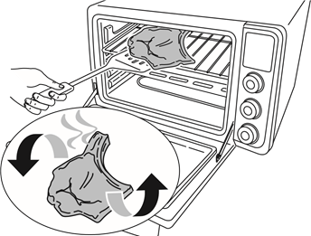  BROIL/GRILL - Stap 3