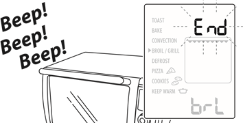  BROIL/GRILL - Stap 4