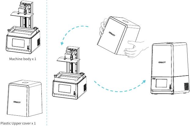 De 3D-printer monteren - Stap 2