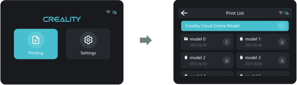 Creality Cloud Online - Stap 1