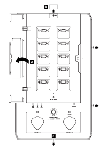 Relaismodule installeren - Stap 1