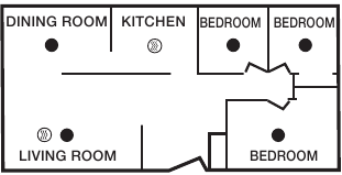 Typische woning met &eacute;&eacute;n verdieping