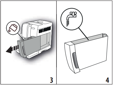 De machine instellen - Stap 2