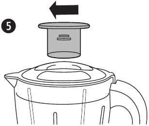Uw blender monteren - Stap 5