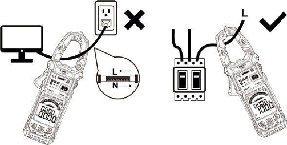 AC-inschakelstroommeting