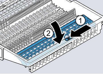 De besteklade reorganiseren - Stap 1