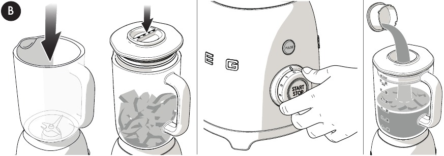 De blender gebruiken