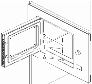 Installeer de oven - Stap 3