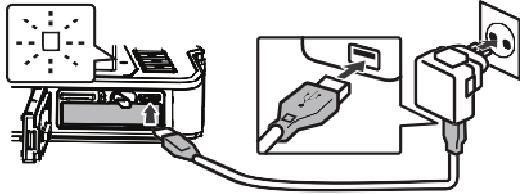 De batterij opladen