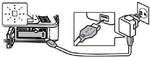 De batterij opladen