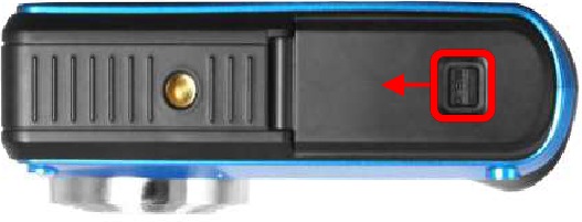De batterijklep ontgrendelen