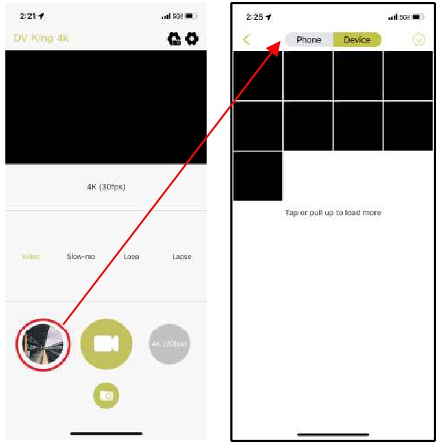 Draadloze connectiviteit - Media bekijken in de app