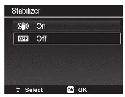 Stabilisator instellen