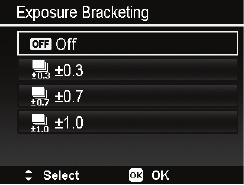 Belichtingsbracketing