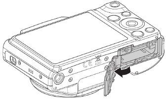 De batterij plaatsen - Stap 2