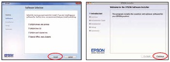 Software installeren - Stap 1