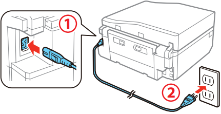 Inschakelen en configureren - Stap 1