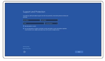 Voltooi de installatie van Windows 10 - Stap 1