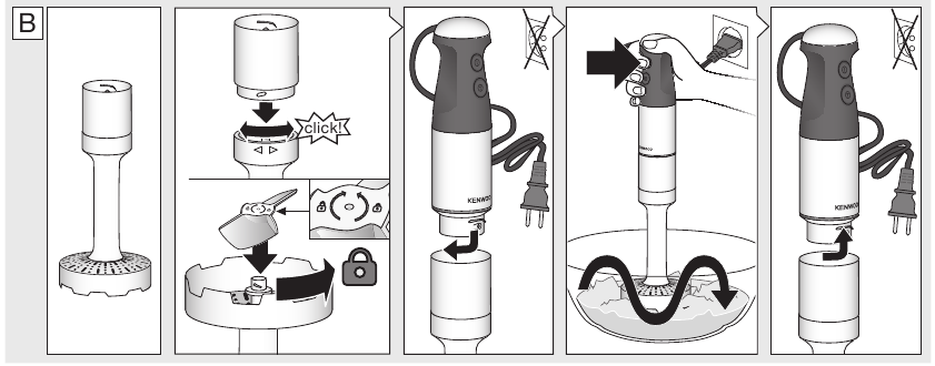 Hoe het apparaat te gebruiken - Puree Accessoire