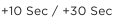 +10/+30 seconden knop