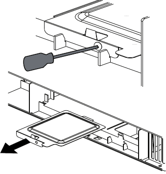 Vervanging ovenverlichting - Stap 1 - Verwijder de schroef
