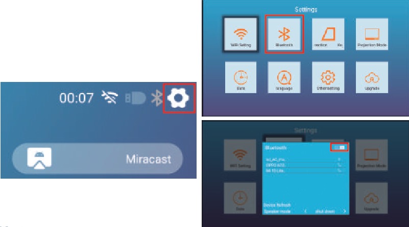 Bluetooth-instelling