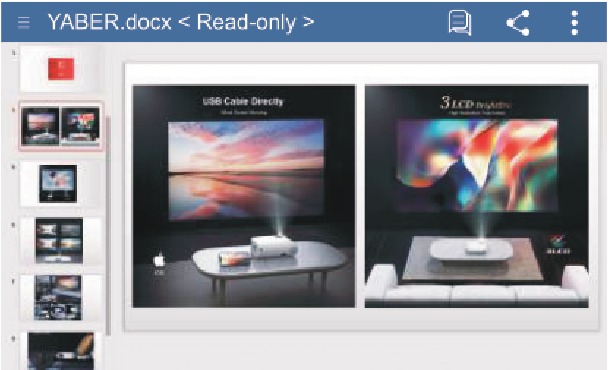 Office Suite-afspeelinterface