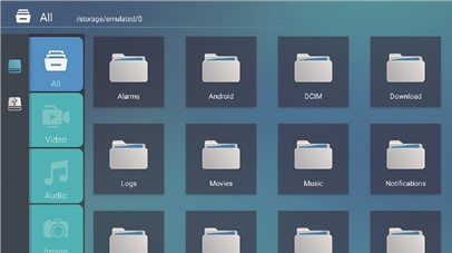 Afspelen in de USB-schijf-invoermodus