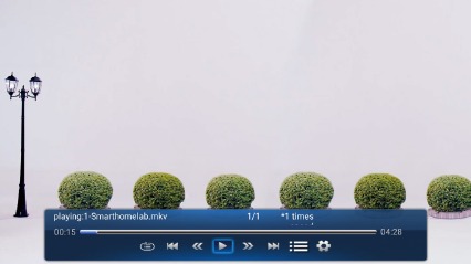 Muziek afspeelinterface
