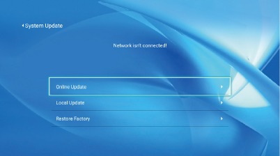 Systeemupdate
