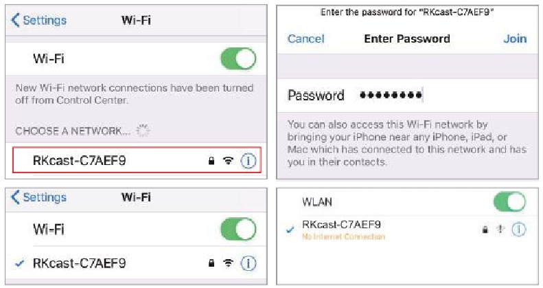 iOS-Mobiel Netwerk Verbindingsmodus - Stap 1