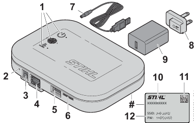 STIHL connected Hub, STIHL connected mobile Hub