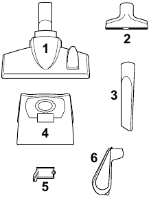 Accessoires in container