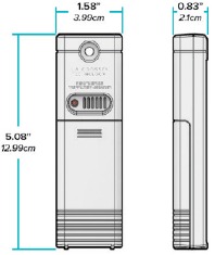 Afmetingen buitensensor