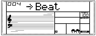 Functiemenu - Beat Type