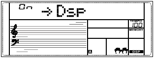 Functiemenu - DSP