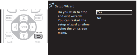 Basisbediening van de Setup Wizard - Voorbeeld 4