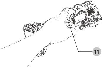 Juiste handpositie
