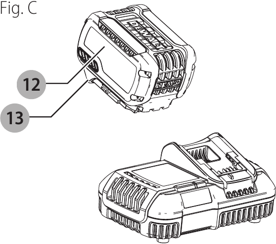 Een batterij opladen
