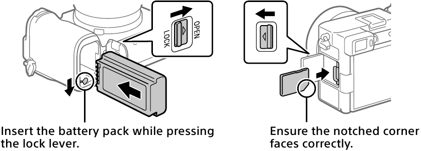 De batterij plaatsen