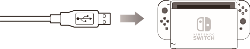 Bekabelde Switch-verbinding