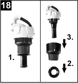 Cycloonafscheider demonteren