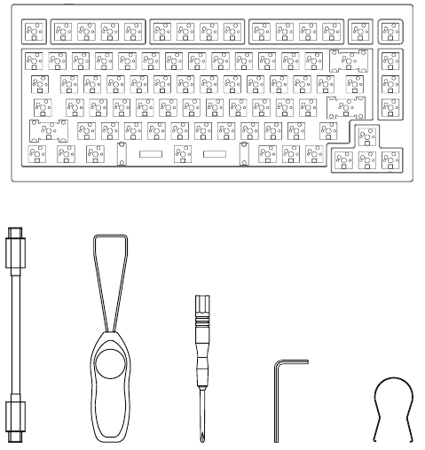 Barebone Keychron V1-versie