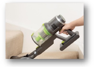 Uw Cyclone Digi-Flex-stofzuiger gebruiken - Stap 1