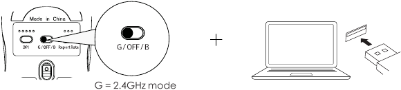 2.4GHz-modus
