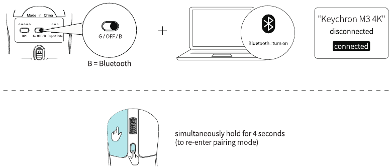 Bluetooth modus